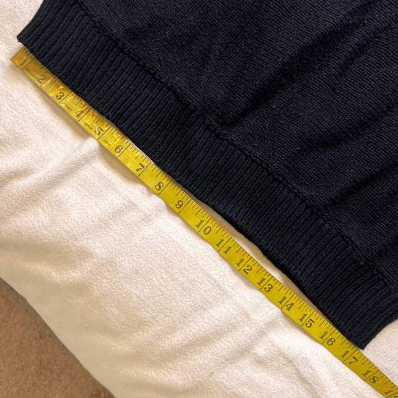 Vintage Alfred Dunner Black Sequin Detailed Crewneck Pull Over Sweater- M - Picture 9 of 13